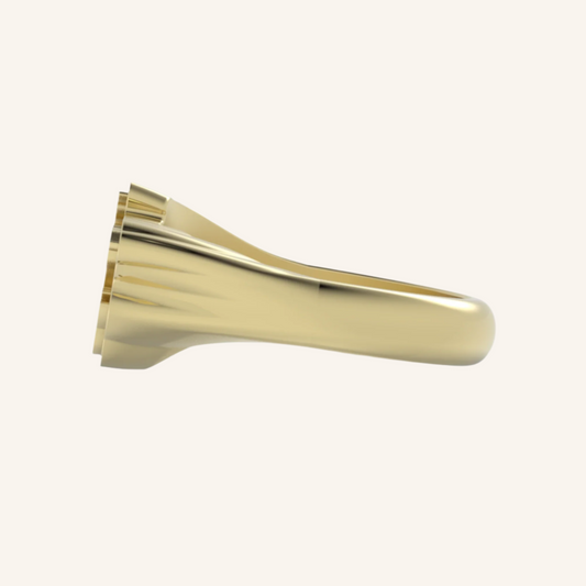 I'm So Lucky Gold Signet