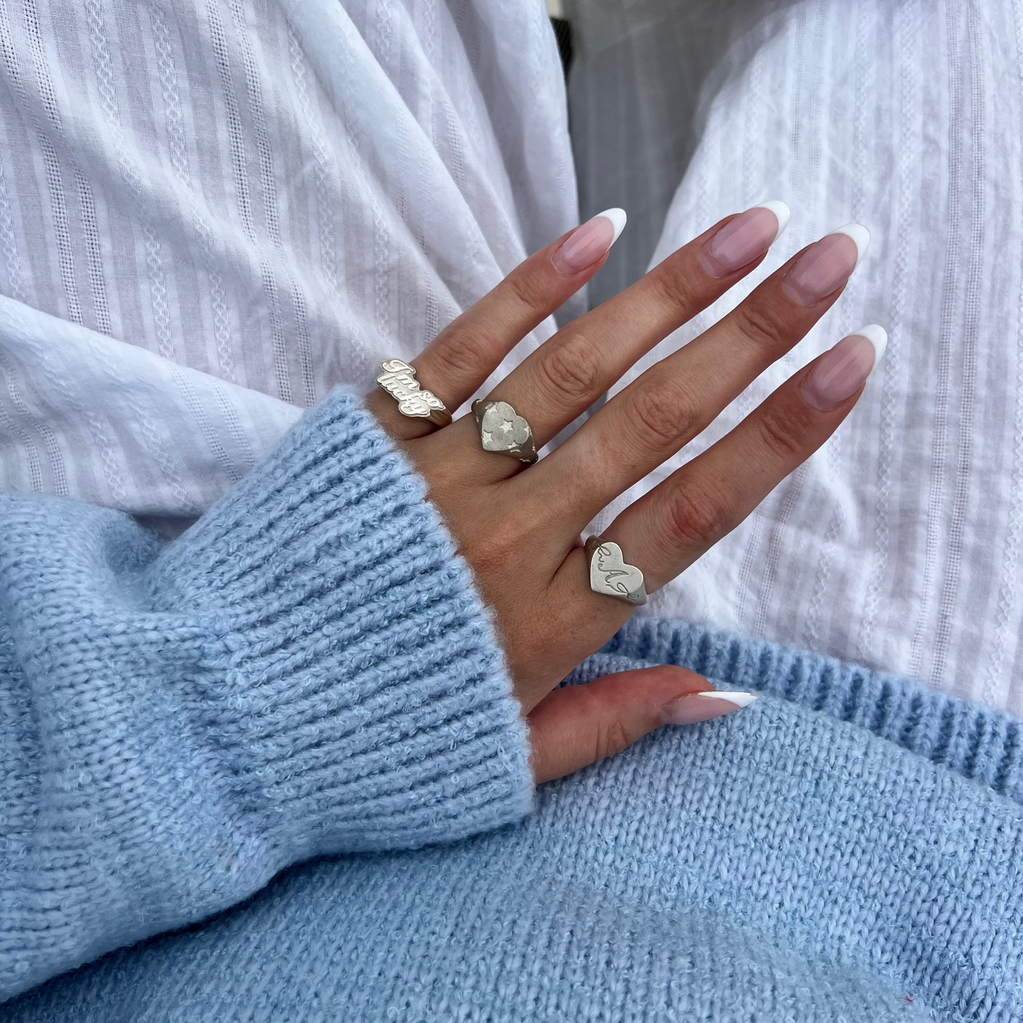 I'm So Lucky Silver Signet