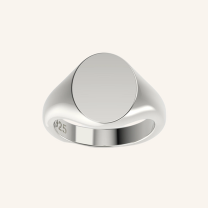 Pinky Mini Oval Signet