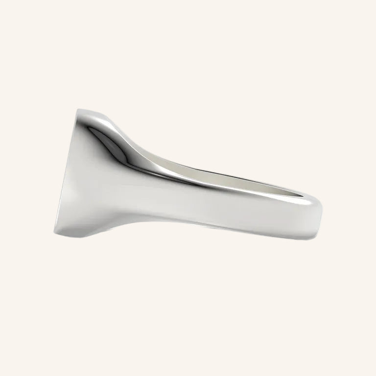 Mini Cushion Pinky Signet Ring