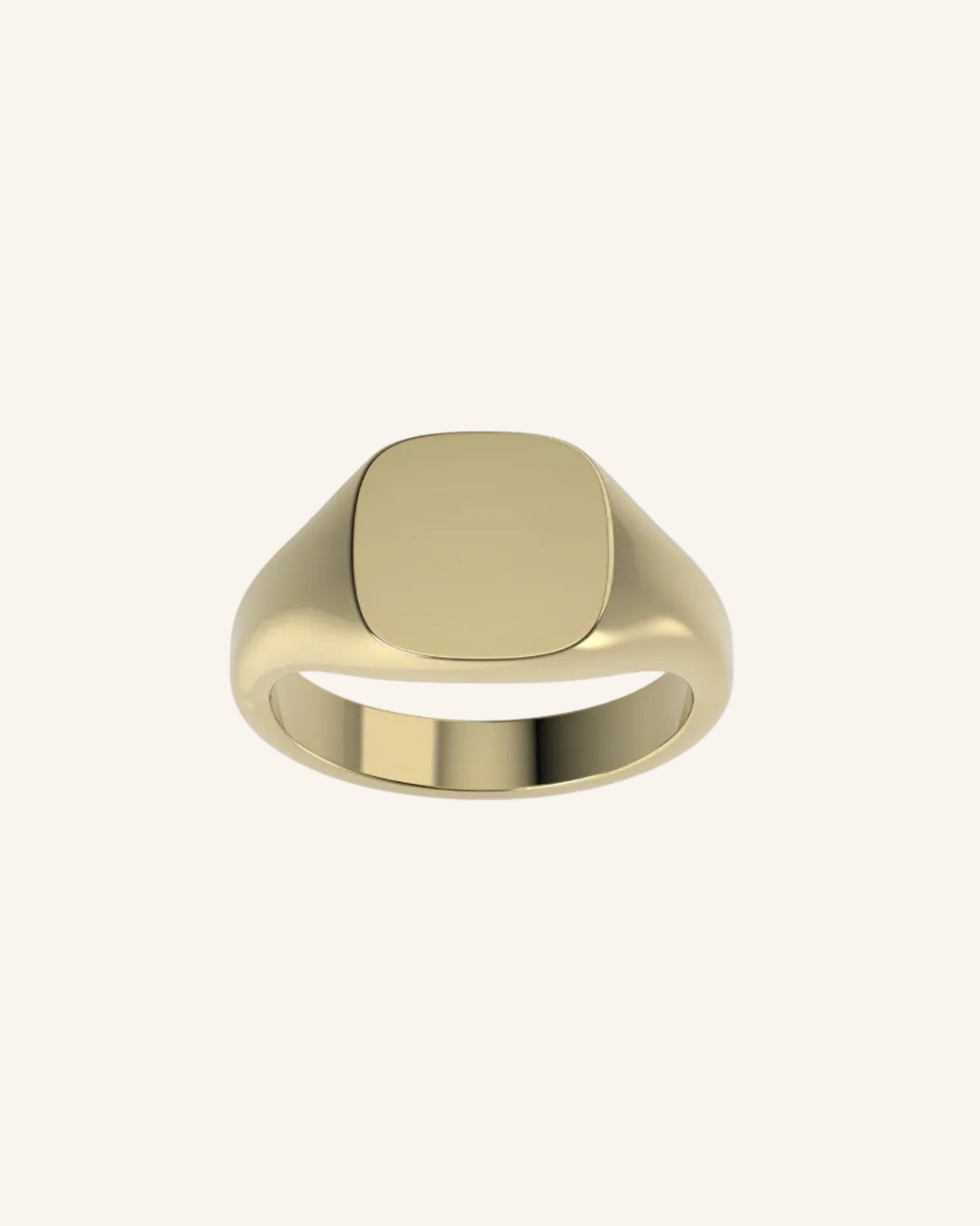 Cushion Pinky Signet | Gold